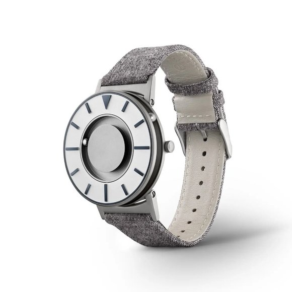 Eone The Bradley Compass timepiece titanium magnetic braille minimalist watch main image 6